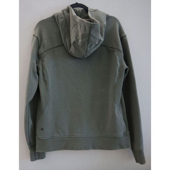 Lululemon W4G48S Women's Sz 10 Heathered Green On The Daily Full Zip Hoodie - Picture 2 of 13